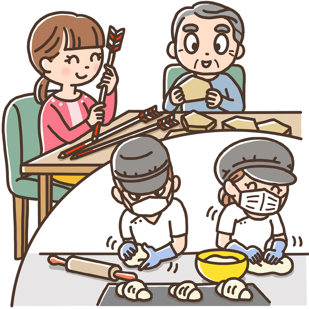 XXXXXX 障がい者にかかわる職場画像