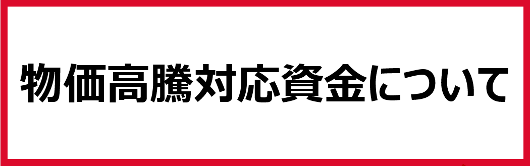 物価高騰対応資金について
