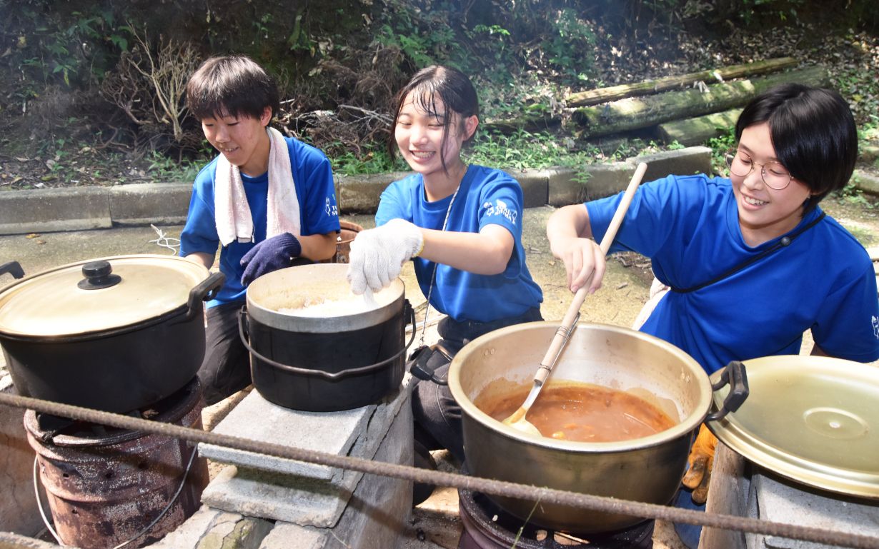 自然の中で食事や遊び　中高生が10月に子ども食堂開設