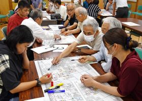 梅雨の大雨に備え、神埼市小津ケ里地区で防災マップ作り　逃げ遅れゼロへ地域で情報共有