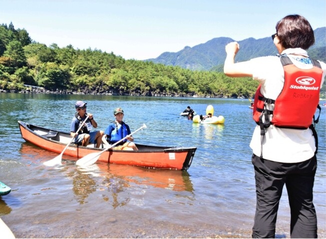 障害児「できる」を体験　富士河口湖町の団体 月１回野外活動